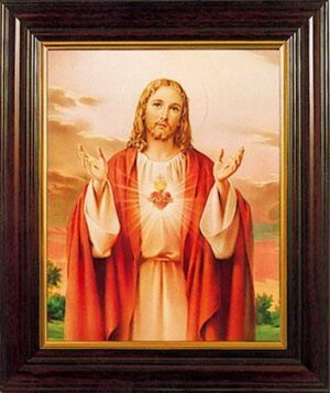 Jezus op houten frame (2)